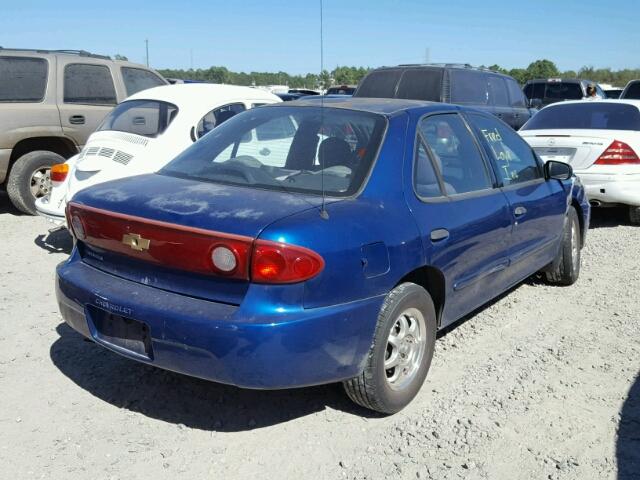 1G1JC52FX57159917 - 2005 CHEVROLET CAVALIER BLUE photo 4