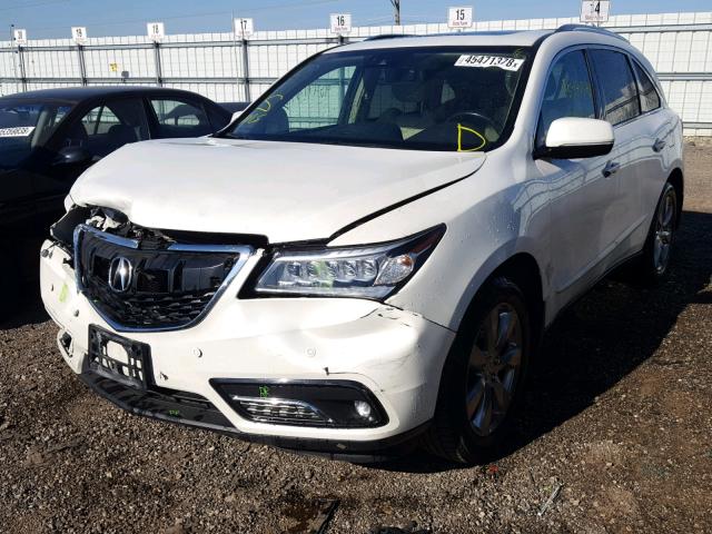 5FRYD4H95GB019042 - 2016 ACURA MDX ADVANC 白色 照片 2