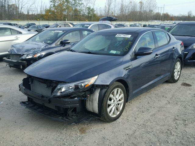 5XXGN4A74FG377036 - 2015 KIA OPTIMA EX GRAY photo 2