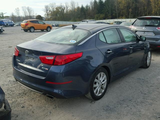 5XXGN4A74FG377036 - 2015 KIA OPTIMA EX GRAY photo 4