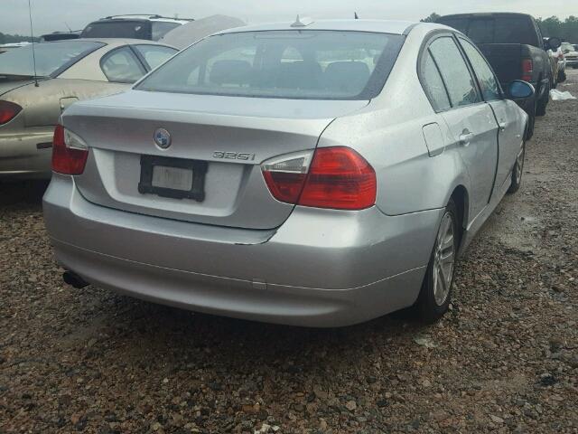 WBAVB135X6KX35382 - 2006 BMW 325 I GRAY photo 4