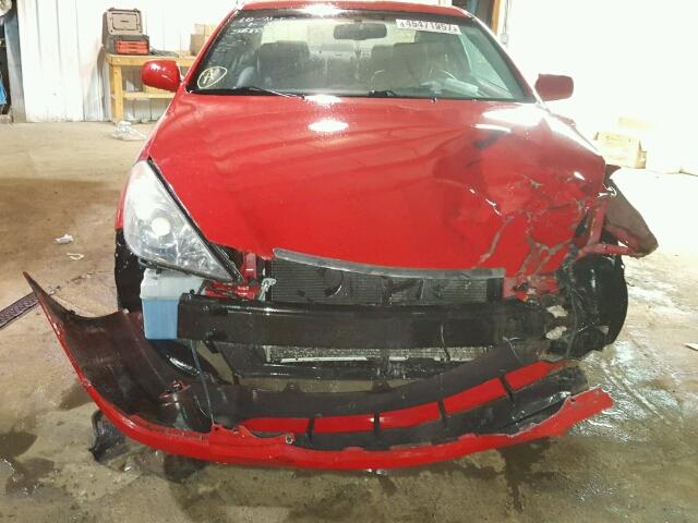 4T1CA30P56U104554 - 2006 TOYOTA CAMRY SOLA RED photo 9