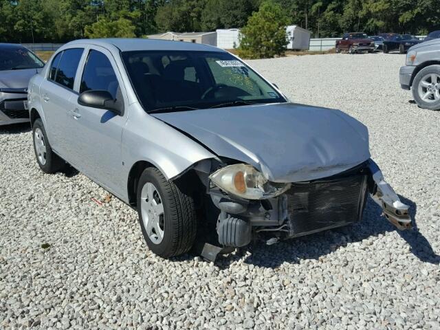 1G1AK58F787288194 - 2008 CHEVROLET COBALT SILVER photo 1