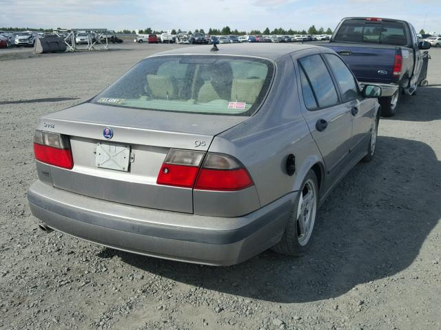 YS3EH45G413022197 - 2001 SAAB 9-5 AERO GRAY photo 4