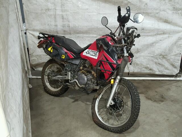 JKAKLEE119DA27208 - 2009 KAWASAKI KL650 E RED photo 1