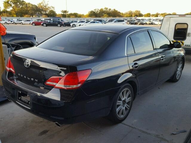 4T1BK36B66U139267 - 2006 TOYOTA AVALON XL BLACK photo 4