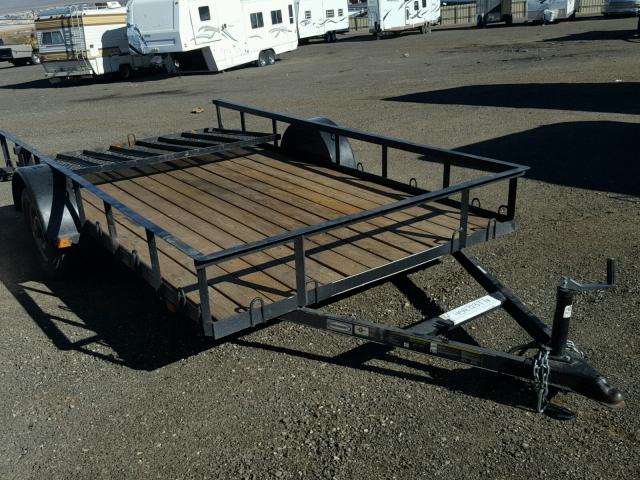 4YMBU1216GN016822 - 2016 UTILITY TRAILER BLACK photo 1