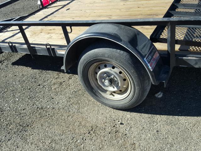 4YMBU1216GN016822 - 2016 UTILITY TRAILER BLACK photo 10