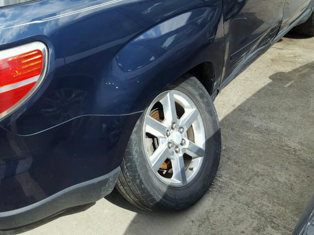 5GZEV33727J102873 - 2007 SATURN OUTLOOK SP ლურჯი ფოტო 9