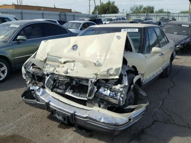 1G4CU5218RH608377 - 1994 BUICK PARK AVENU CREAM photo 2