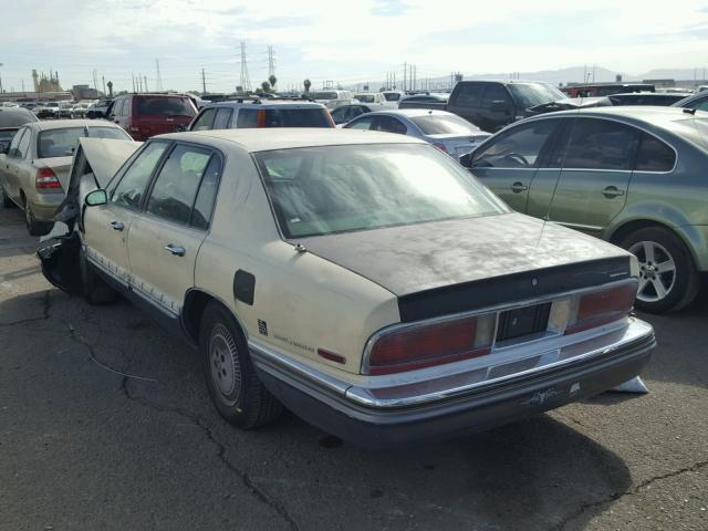 1G4CU5218RH608377 - 1994 BUICK PARK AVENU CREAM photo 3