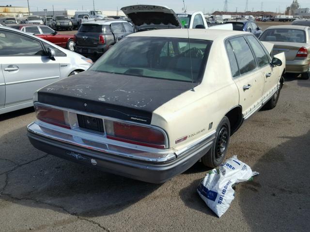 1G4CU5218RH608377 - 1994 BUICK PARK AVENU CREAM photo 4