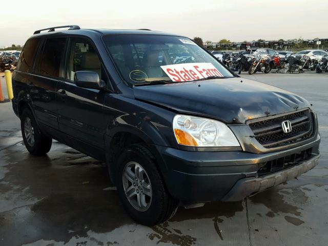 2HKYF18515H537347 - 2005 HONDA PILOT GRAY photo 1