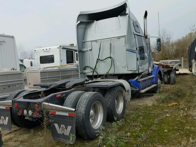 5KKXAM001EPFP2777 - 2014 WESTERN STAR/AUTO CAR CONVENTION TEAL photo 4