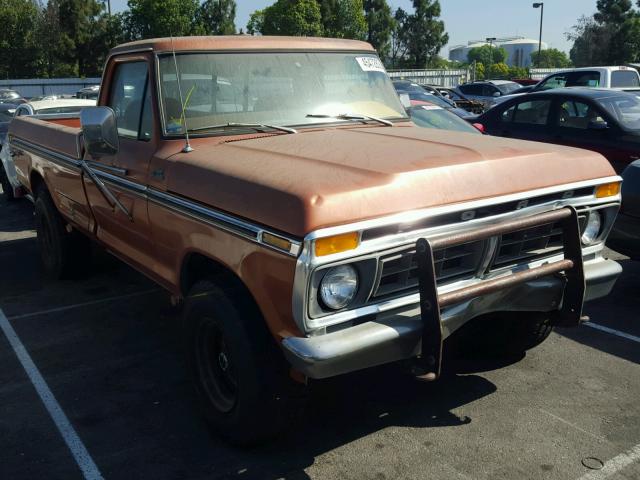 F26SRY87702 - 1977 FORD F 250 ORANGE photo 1