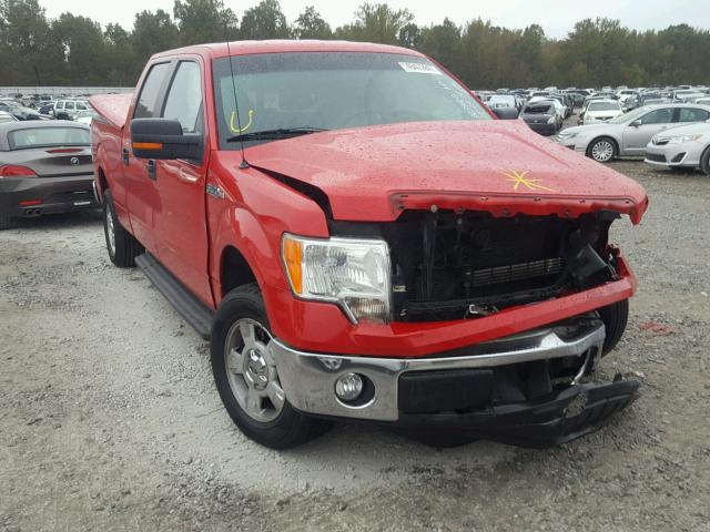 1FTFW1CF0DKF67866 - 2013 FORD F150 SUPER RED photo 1