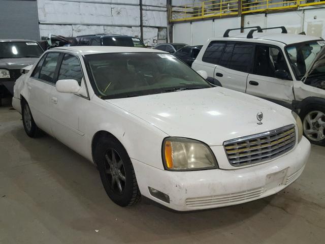 1G6KD54Y04U259874 - 2004 CADILLAC DEVILLE WHITE photo 1