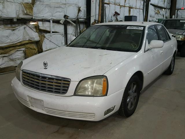 1G6KD54Y04U259874 - 2004 CADILLAC DEVILLE WHITE photo 2