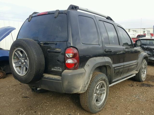 1J4GL38K66W126389 - 2006 JEEP LIBERTY RE BLACK photo 4