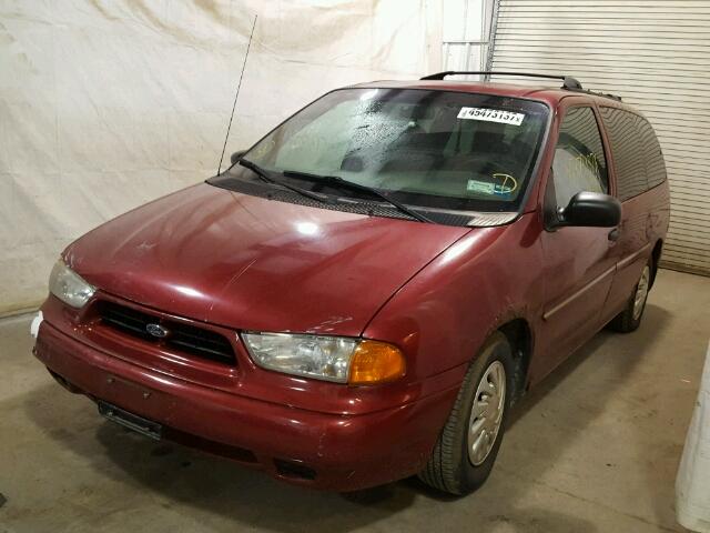 2FMZA5144WBD21450 - 1998 FORD WINDSTAR W RED photo 2