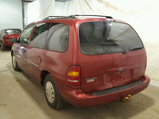 2FMZA5144WBD21450 - 1998 FORD WINDSTAR W RED photo 3