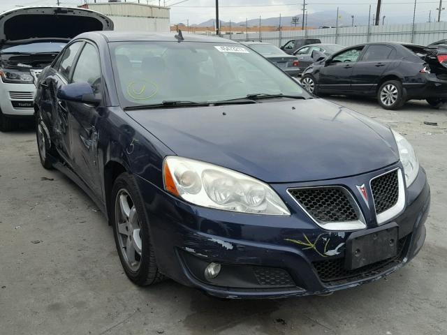 1G2ZJ57K894273352 - 2009 PONTIAC G6 BLUE photo 1