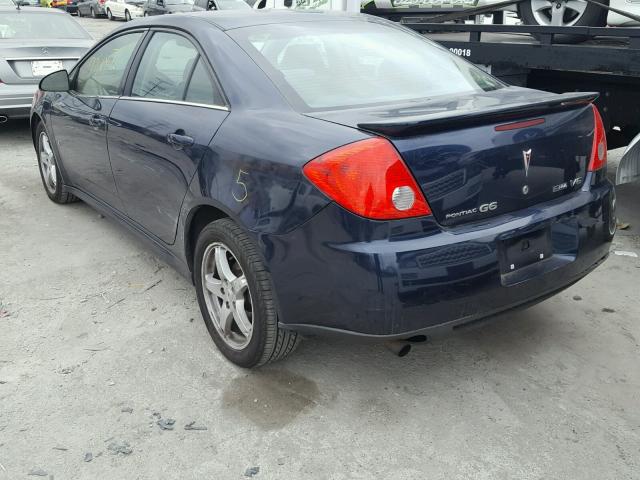 1G2ZJ57K894273352 - 2009 PONTIAC G6 BLUE photo 3