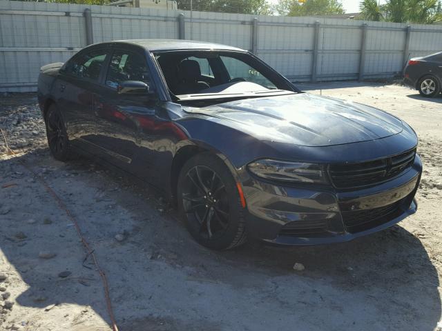 2C3CDXBG9GH252019 - 2016 DODGE CHARGER BLACK photo 1