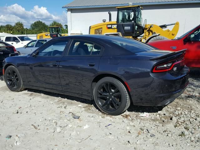 2C3CDXBG9GH252019 - 2016 DODGE CHARGER BLACK photo 3