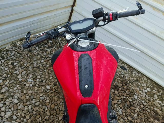 JYARM06E1FA001235 - 2015 YAMAHA FZ07 RED photo 5