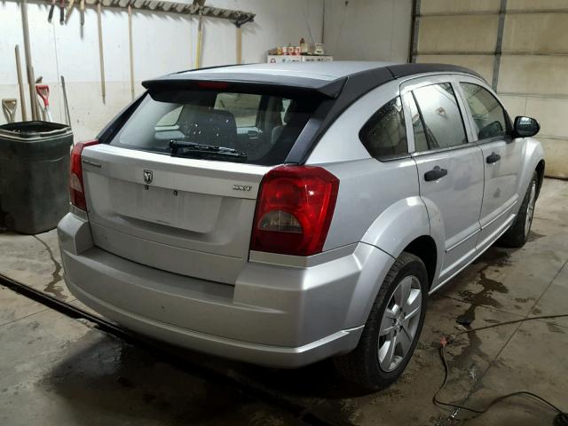 1B3HB48B07D527857 - 2007 DODGE CALIBER GRAY photo 4