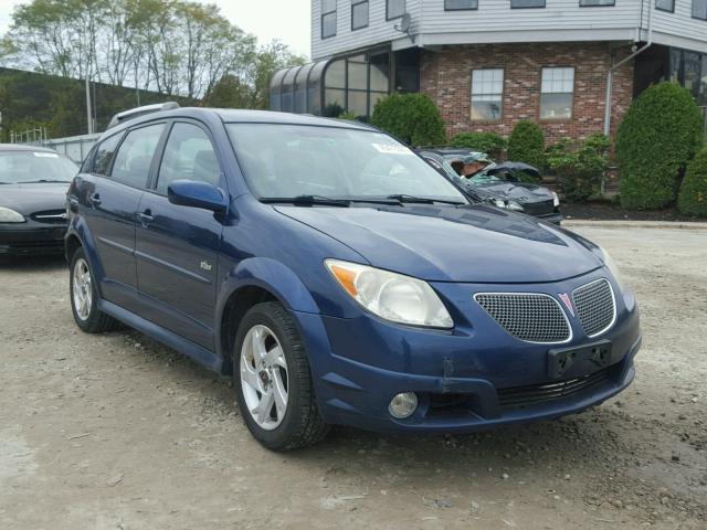 5Y2SL65817Z437609 - 2007 PONTIAC VIBE BLUE photo 1