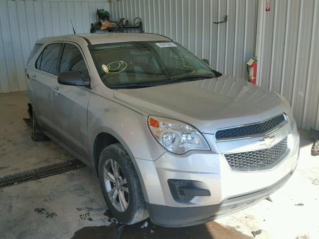 1GNALBEK2DZ115581 - 2013 CHEVROLET EQUINOX LS SILVER photo 1