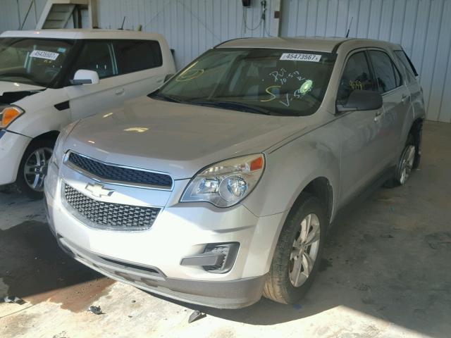 1GNALBEK2DZ115581 - 2013 CHEVROLET EQUINOX LS SILVER photo 2