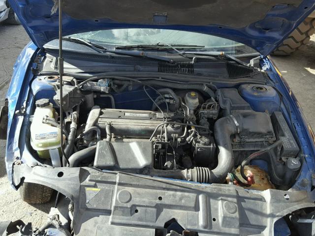 1G1JC52F937175197 - 2003 CHEVROLET CAVALIER BLUE photo 7