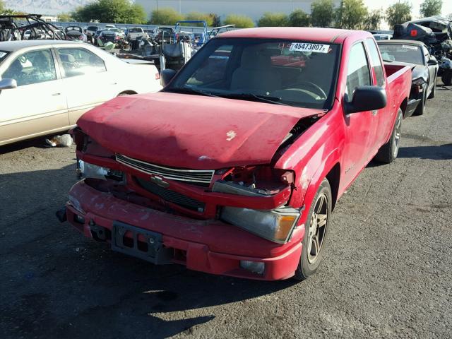 1GCCS196048192029 - 2004 CHEVROLET COLORADO RED photo 2