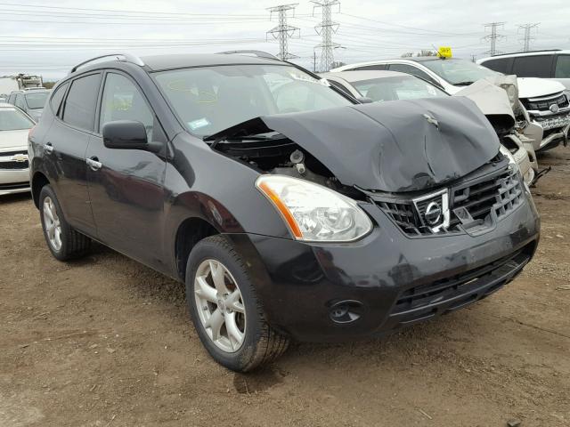 JN8AS5MV0AW144622 - 2010 NISSAN ROGUE S BLACK photo 1