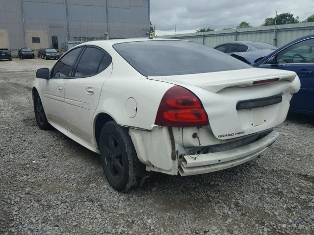 2G2WP552281177800 - 2008 PONTIAC GRAND PRIX WHITE photo 3