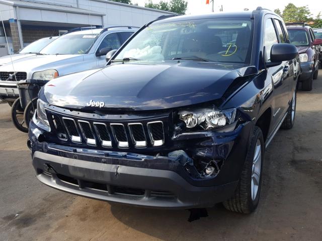 1C4NJDBB1HD143407 - 2017 JEEP COMPASS SP 蓝色 照片 2