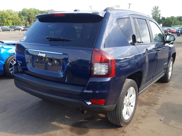 1C4NJDBB1HD143407 - 2017 JEEP COMPASS SP 蓝色 照片 4