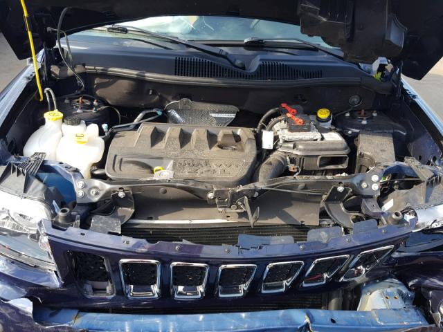 1C4NJDBB1HD143407 - 2017 JEEP COMPASS SP 蓝色 照片 7
