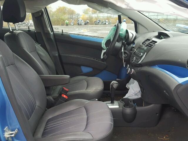 KL8CB6S93DC512385 - 2013 CHEVROLET SPARK LS BLUE photo 5