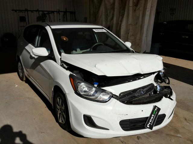 KMHCT5AE2EU188284 - 2014 HYUNDAI ACCENT GLS WHITE photo 1