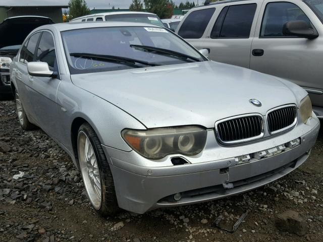 WBAGL634X4DP71066 - 2004 BMW 745 SILVER photo 1