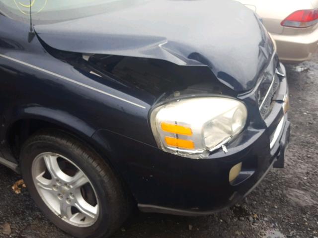 1GNDV33107D107746 - 2007 CHEVROLET UPLANDER L ლურჯი ფოტო 10