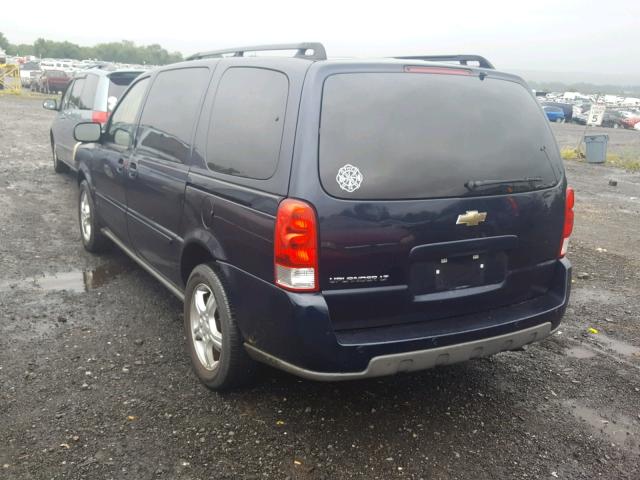 1GNDV33107D107746 - 2007 CHEVROLET UPLANDER L ლურჯი ფოტო 3