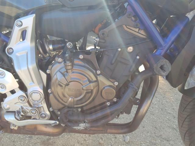 JYARM06E6FA002641 - 2015 YAMAHA FZ07 BLUE photo 7