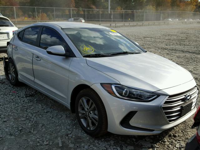 5NPD84LF5JH219624 - 2018 HYUNDAI ELANTRA SE SILVER photo 1