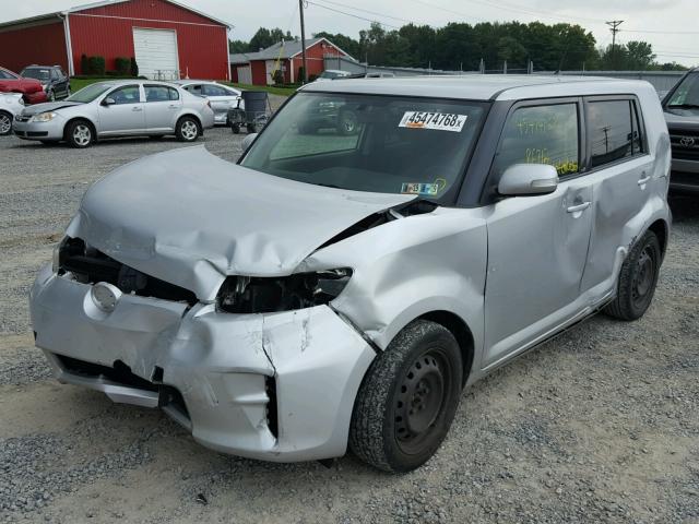 JTLZE4FE0CJ002515 - 2012 TOYOTA SCION XB Plata foto 2
