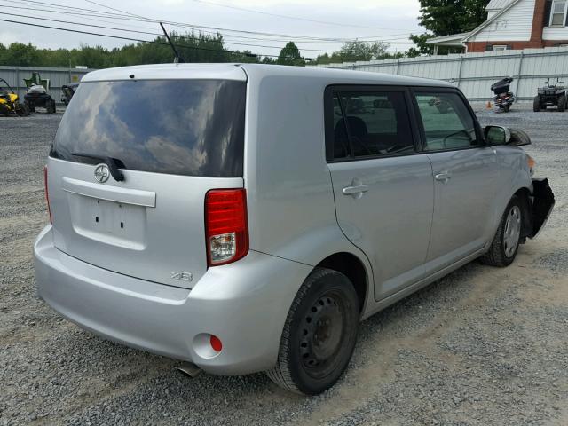 JTLZE4FE0CJ002515 - 2012 TOYOTA SCION XB Plata foto 4